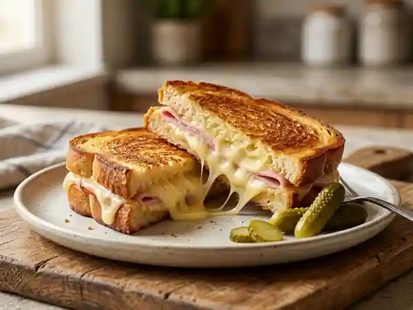 Sandwich Tip'n Top : Raclette et Jambon Doré - Photo de présentation