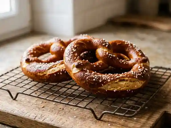 Recette traditionnelle de Bretzels alsaciens moelleux et dorés - Photo de présentation