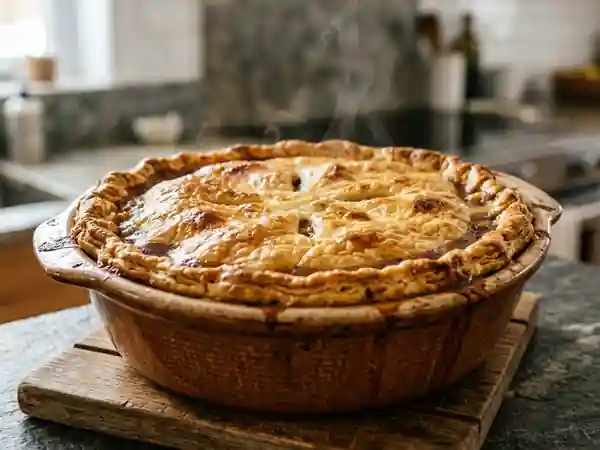 Cipaille Fondant aux Trois Viandes et Pommes - Photo de présentation