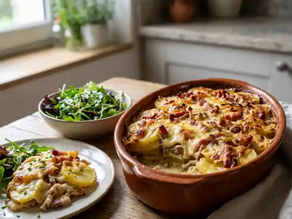 Franc-Comtoise Fondante au Comté et Lardons - Photo de présentation