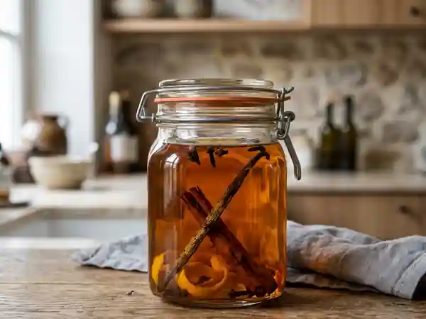 Rhum arrangé d'hiver à la cannelle : recette facile et parfumée - Photo de présentation