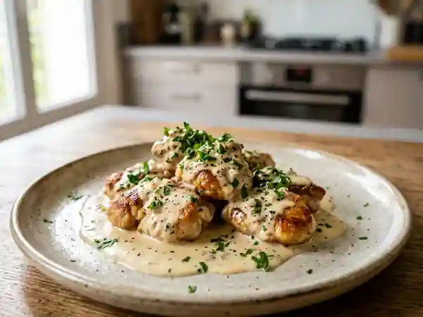 Ris de veau fondants à la crème - Photo de présentation