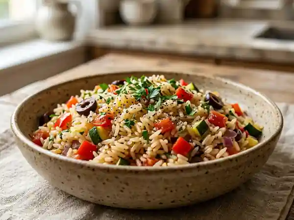 Riz fondant aux légumes du soleil - Photo de présentation