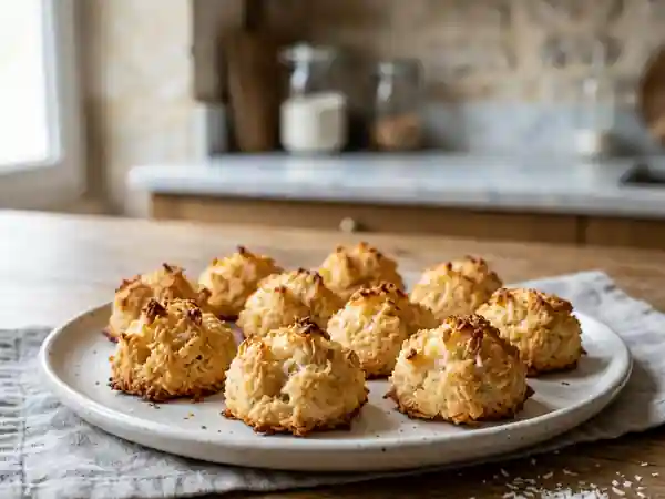 Rochers à la Noix de Coco Maison : Délicieux et Faciles à Préparer - Photo de présentation