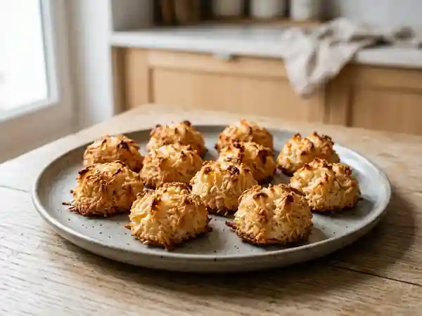 Rochers coco craquants au cœur fondant - Photo de présentation
