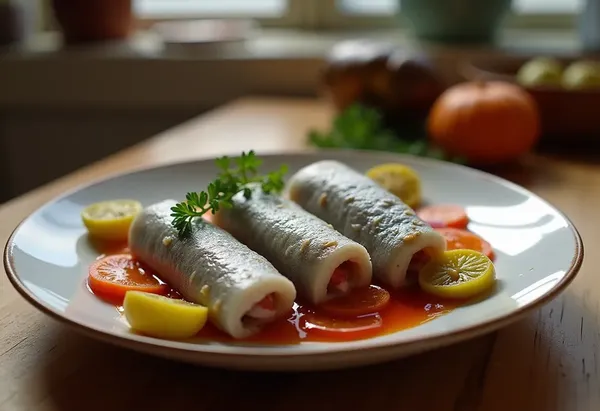 Rollmops maison : recette traditionnelle de harengs marinés en rouleaux