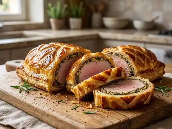 Rôti en croûte moutarde et estragon - Photo de présentation