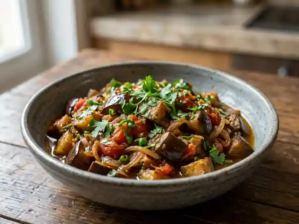 Rougail Bringelle Fondant et Gingembre - Photo de présentation