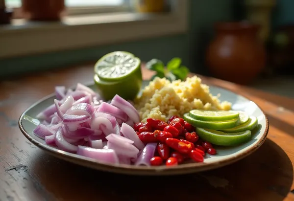 Rougail Citron Frais et Épicé : Recette Traditionnelle Réunionnaise