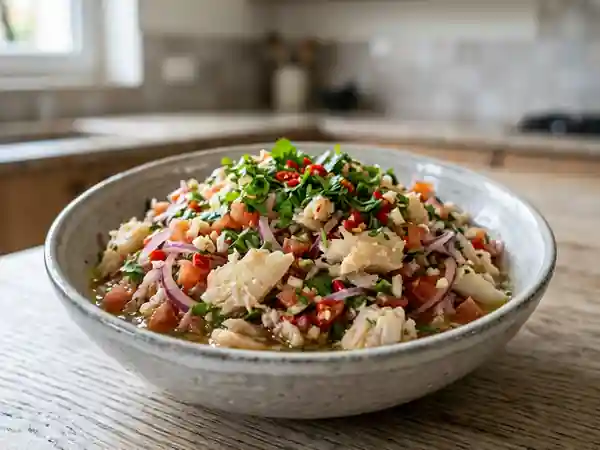 Rougail de Morue Pimenté : Recette Créole Authentique et Savoureuse - Photo de présentation