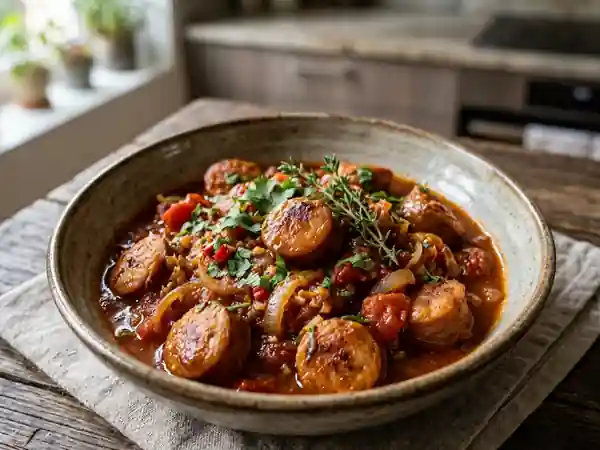 Rougail Saucisses Fumé et Relevé - Photo de présentation