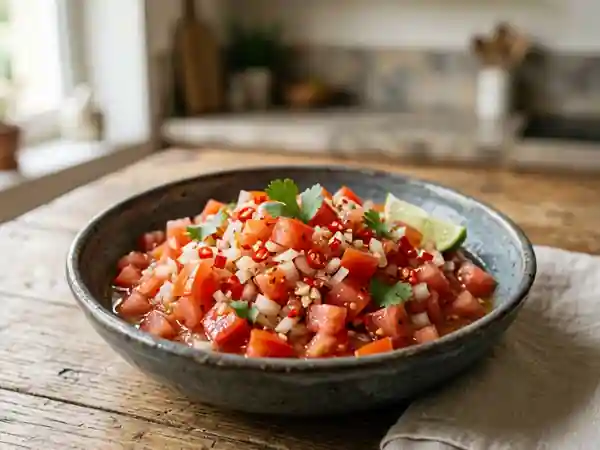 Rougail Tomates Frais et Pimenté - Photo de présentation