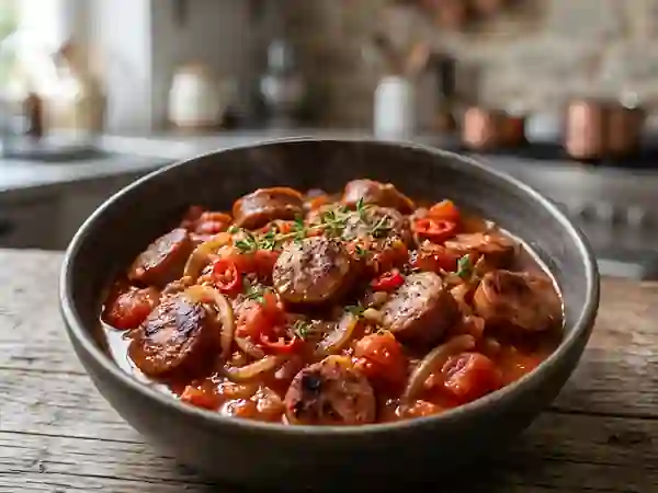 Rougail Saucisse Créole Relevé - Photo de présentation