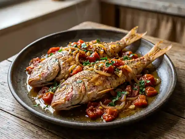 Rougets à la Provençale : Recette Authentique et Savoureuse - Photo de présentation