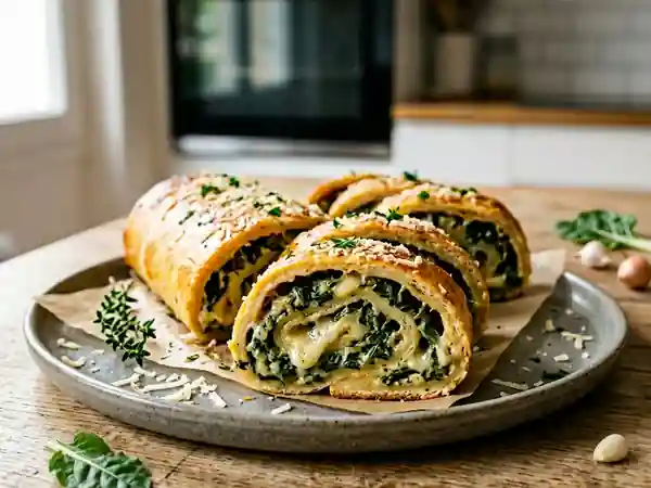 Roulé Moelleux aux Blettes et Comté - Photo de présentation