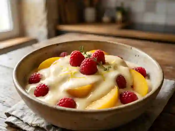 Sabayon onctueux aux fruits d'été - Photo de présentation