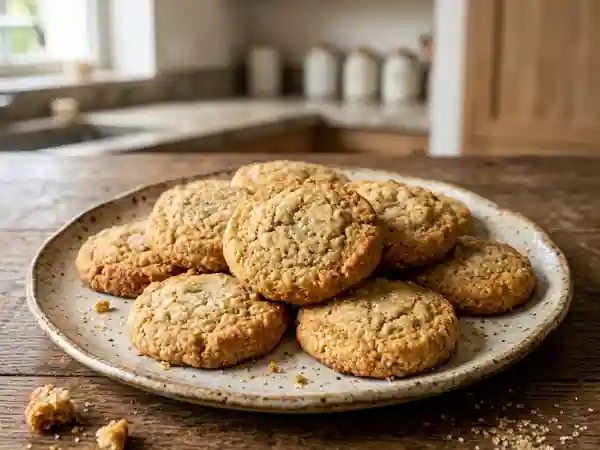 Sablés Fondants à la Banane et Sucre Roux - Photo de présentation