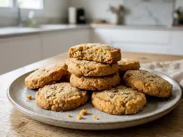 Sablés Fondants Banane et Amande - Photo de présentation
