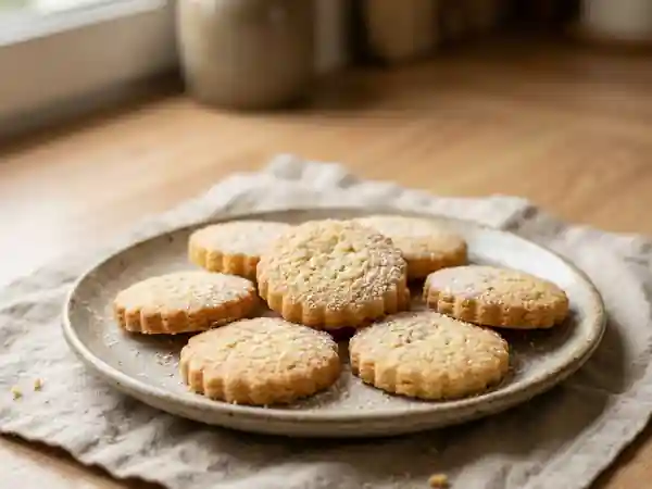 Sablés pur beurre fondants et vanillés - Photo de présentation