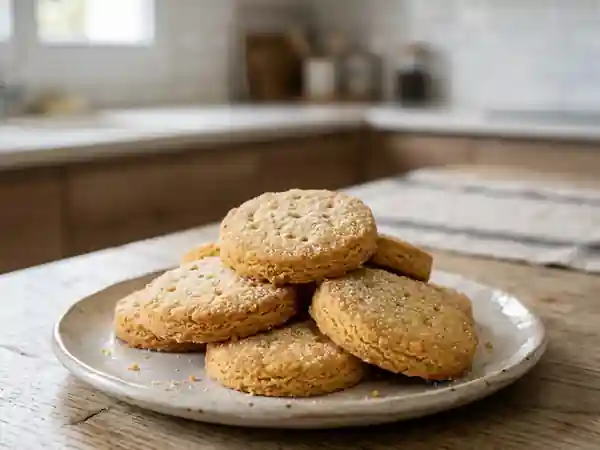 Sablés de Caen croquants au Calvados - Photo de présentation