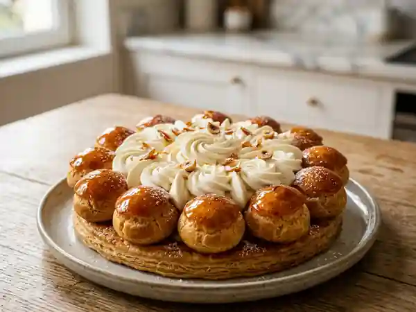 Saint-Honoré : Feuilleté Craquant et Crème Chiboust - Photo de présentation