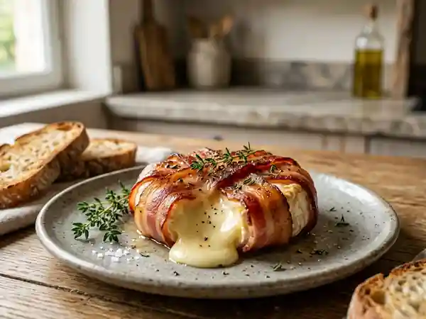 Saint-Marcellin au Lard Fondant : Recette Gourmande et Facile - Photo de présentation