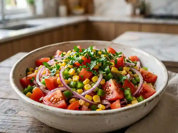 Salade Argentine Croquante et Colorée - Photo de présentation