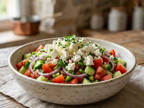 Chopska Salata Bulgare Fraîche et Fondante - Photo de présentation