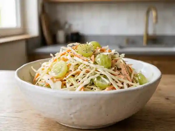 Coleslaw craquant aux raisins et miel - Photo de présentation
