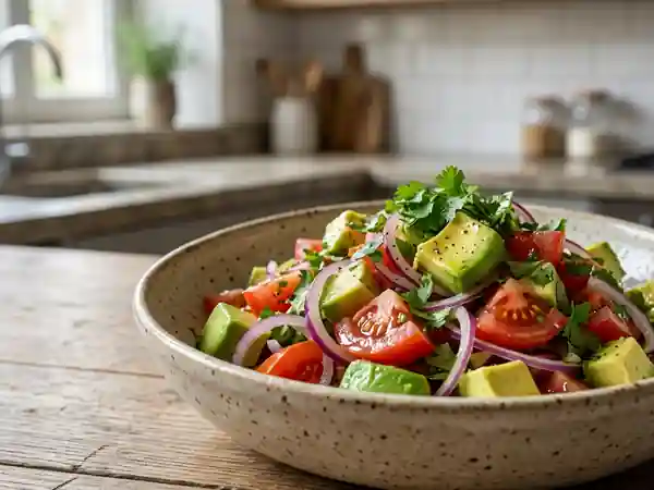 Salade d'avocat fondante à la mauricienne - Photo de présentation