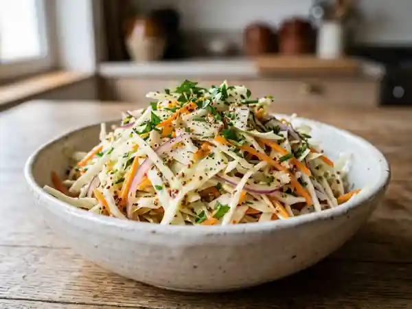 Salade de chou morvandelle croquante - Photo de présentation