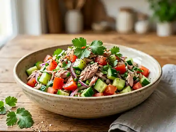 Salade de Thon Créole au Piment et Citron Vert - Photo de présentation