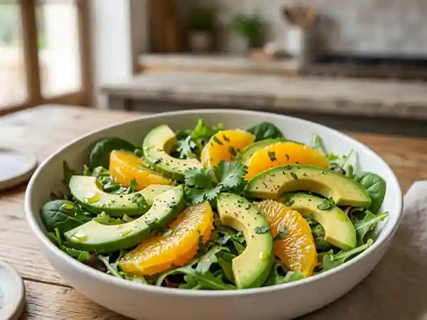 Salade avocat-orange acidulée - Photo de présentation