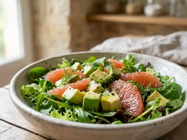 Duo avocat-pamplemousse frais et onctueux - Photo de présentation