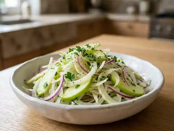Salade fraîche de fenouil à l'irlandaise - Photo de présentation