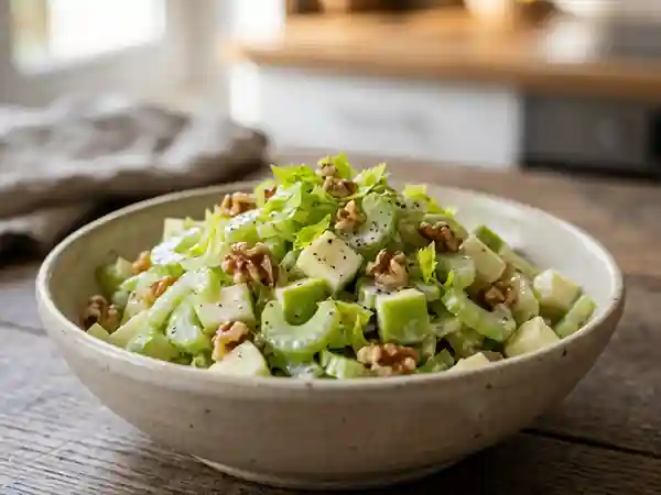 Salade fraîche et croquante de céleri branche - Photo de présentation