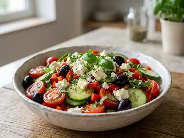 Salade fraîcheur des Alpilles aux saveurs méditerranéennes - Photo de présentation
