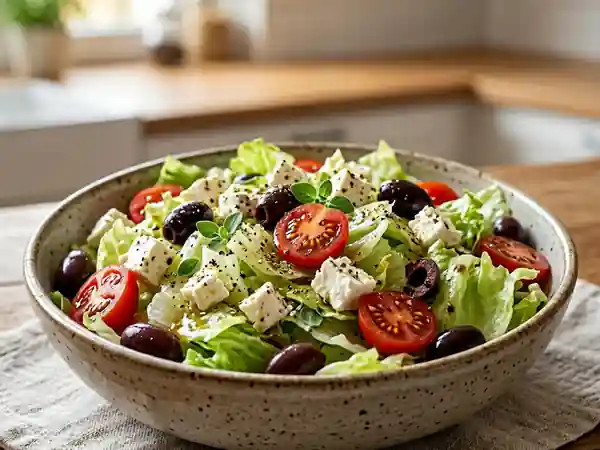 Iceberg ultra-croquante à la feta et olives - Photo de présentation