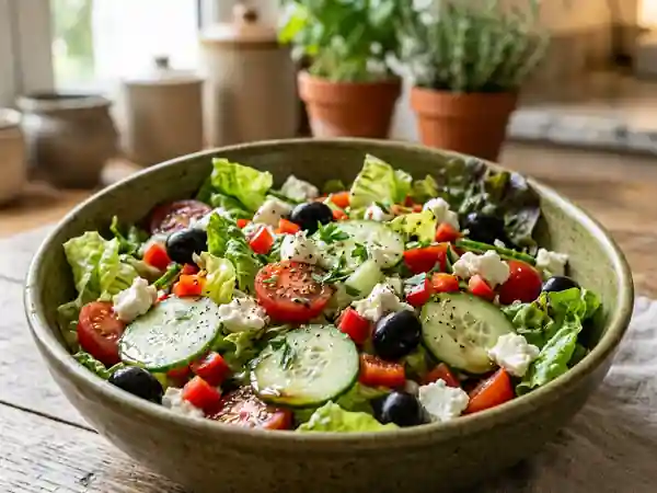 Salade P'tite Moune Croquante à la Feta - Photo de présentation