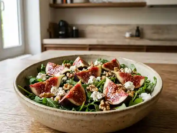 Figues rôties au chèvre et Porto - Photo de présentation
