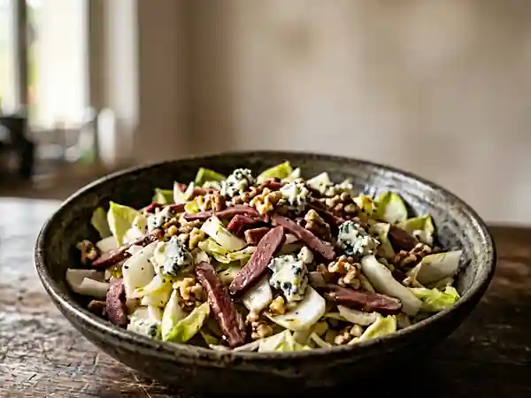Endives croquantes au magret fumé et noix - Photo de présentation