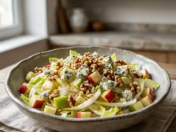 Salade gourmande d'endives croquantes et noix - Photo de présentation