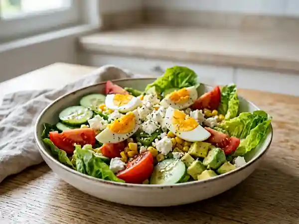Salade Irina : fraîcheur croquante avocat et feta - Photo de présentation