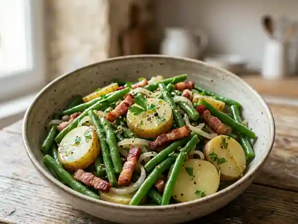 Salade Liégeoise Croquante aux Lardons Fumés - Photo de présentation