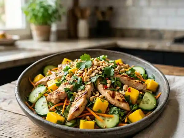 Salade Marco Polo Croquante Poulet & Mangue - Photo de présentation