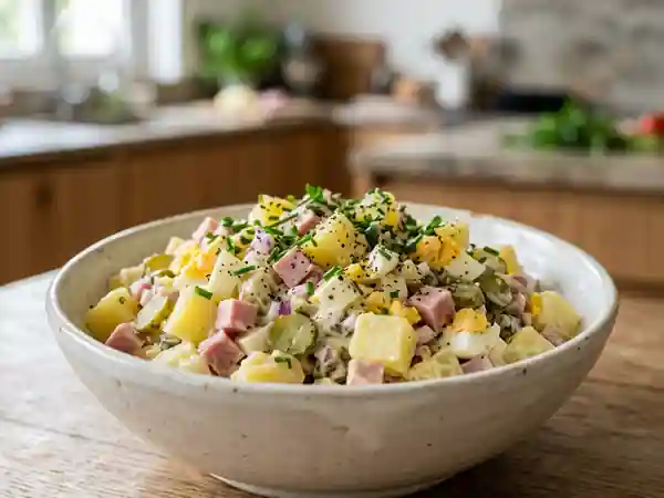 Piémontaise Fondante au Jambon et Cornichons - Photo de présentation