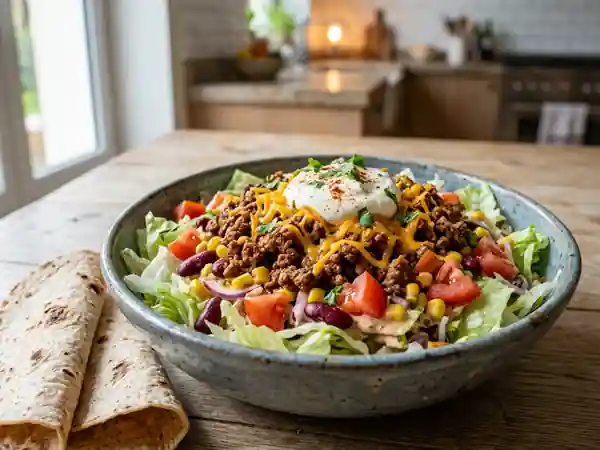 Salade Tacos Gourmande et Facile à Préparer - Photo de présentation