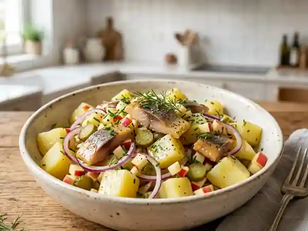 Salade traditionnelle du Pays de Caux : fraîcheur et saveurs normandes - Photo de présentation