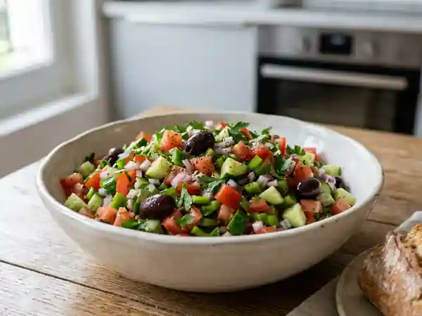 Salade Tunisienne Croquante et Citronnée - Photo de présentation