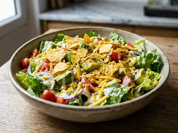 Salade Mexicaine Croquante aux Nachos - Photo de présentation
